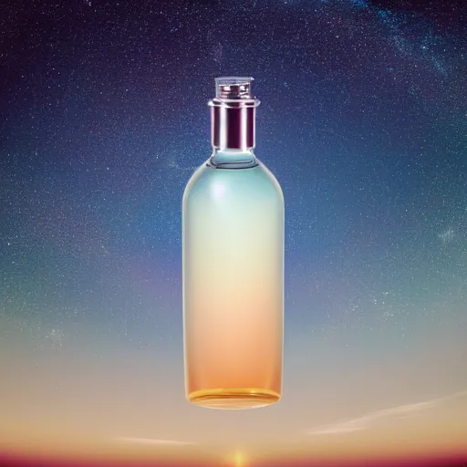 Image similar to the universe contained within a bottle