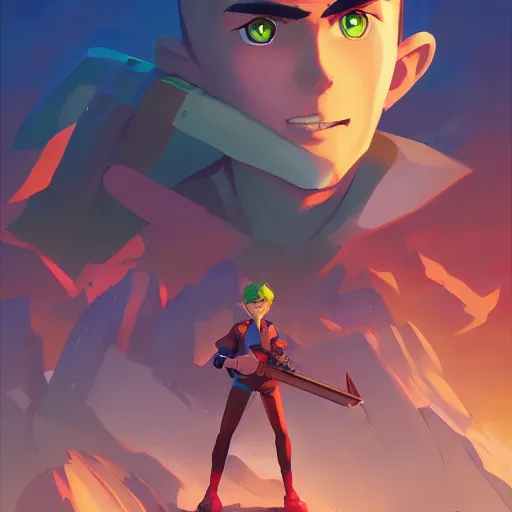 Image similar to hero world nintendo 6 4, behance hd by jesper ejsing, by rhads, makoto shinkai and lois van baarle, ilya kuvshinov, rossdraws global illumination