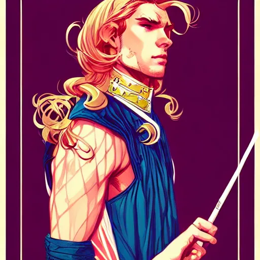 Image similar to concept art design illustration, acotar!, 1 6 colors, logo, ink drawing, art by jc leyendecker and sachin teng