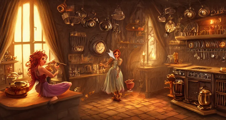 ArtStation - Magical Kitchen