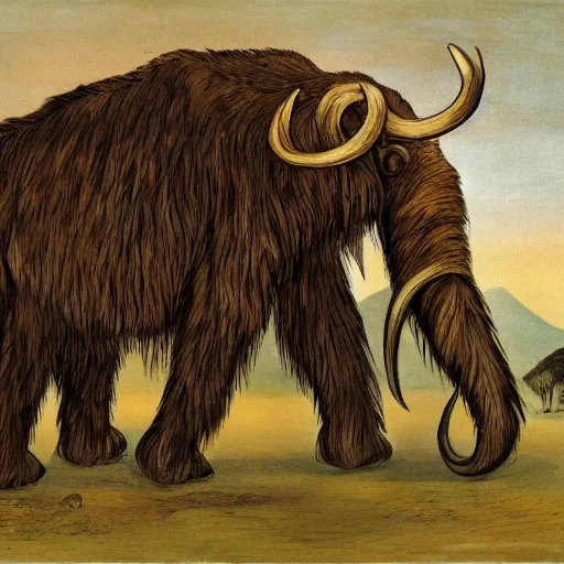 Image similar to a honey mammoth