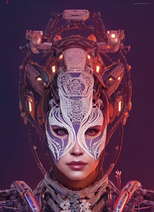 Prompt: symmetry!! portrait of a hybrid robot cobra, floral! horizon zero dawn machine, intricate, elegant, highly detailed, digital painting, artstation, concept art, smooth, sharp focus, illustration, art by artgerm and greg rutkowski and alphonse mucha, 8 k