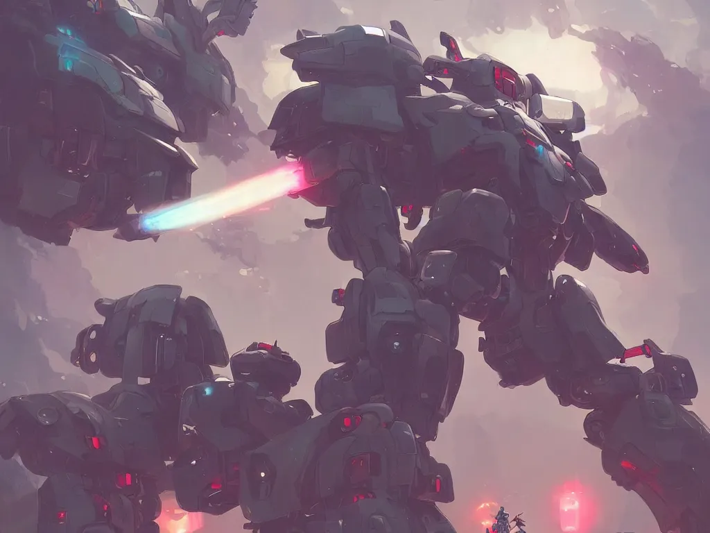 Image similar to a battle mech piloted by a cute kawaii girl, sci - fi and fantasy, intricate and very very beautiful, detailed, digital painting, artstation, concept art, smooth and sharp focus, illustration, art by tian zi and wlop