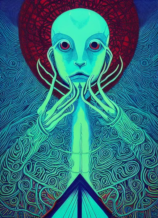 Prompt: symmetry!! stunning portrait of pans labyrinth, by victo ngai, kilian eng vibrant colors, dynamic lighting, digital art, winning award masterpiece, fantastically beautiful, illustration, aestheticly inspired by beksinski and dan mumford, upscale with simon stalenhag work, artstation, 8 k