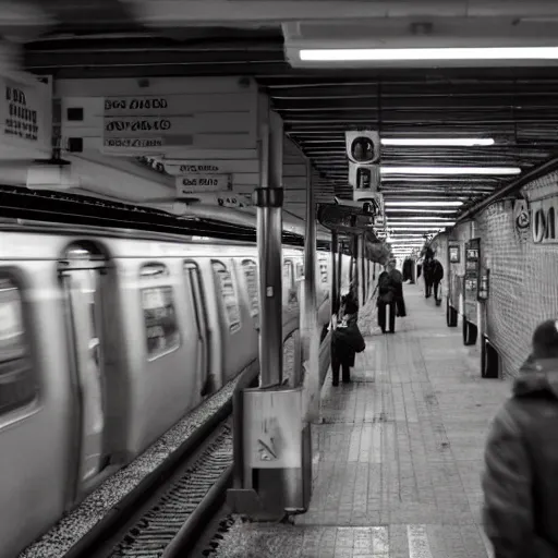 Image similar to view of New York from the Chicago Subway