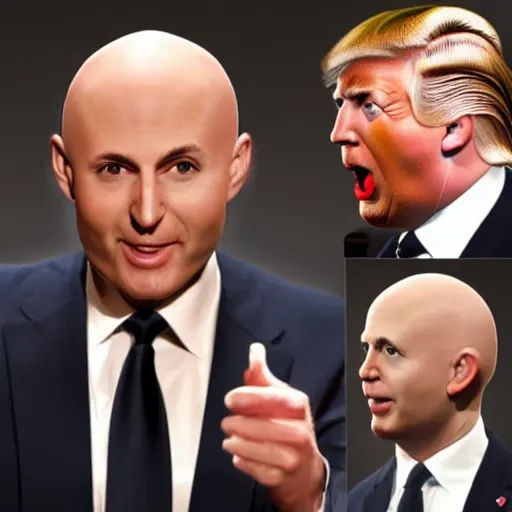 Prompt: bald trump