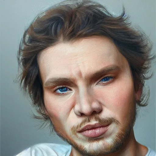 Image similar to Vladislav Urazov, hyper realistic, highly detaild