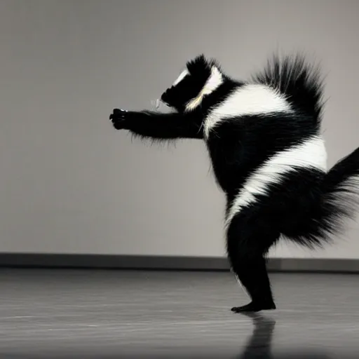 Image similar to dancing skunk, photo