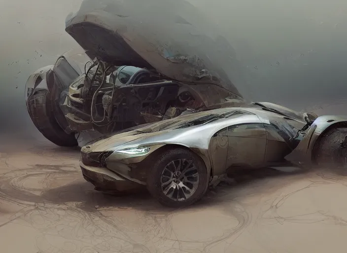 Image similar to a beautiful concept design of an old car converted into offroad sport. car design by cory loftis, fenghua zhong, ryohei hase, ismail inceoglu and ruan jia, henrik fisker and bruce kaiser and scott robertson and dmitry mazurkevich and doruk erdem and jon sibal, volumetric light.