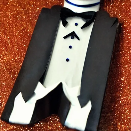 Image similar to rak wraithraiser wearing a tuxedo