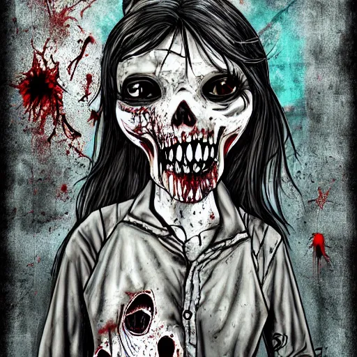 Image similar to zombie by lauretta jones