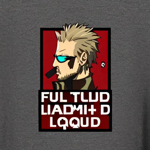 Prompt: full metal gear liquid