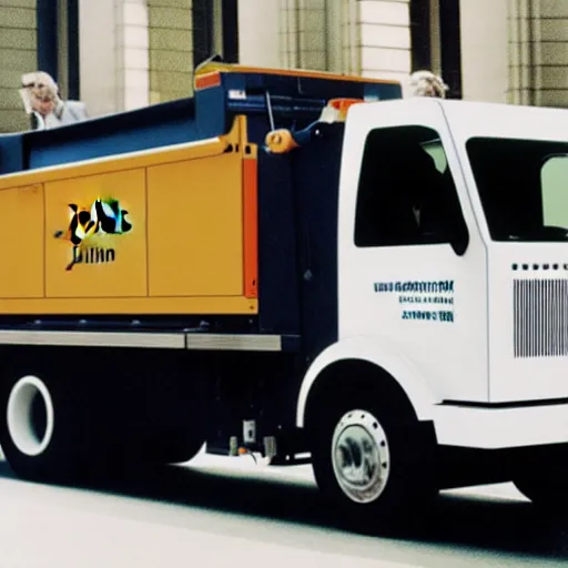 Image similar to jonathan ive dieter rams garbage truck