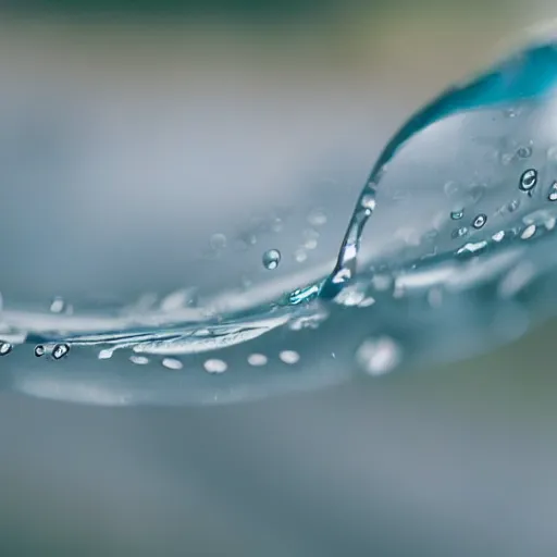 Image similar to waterdrop blurry falling fast zoom