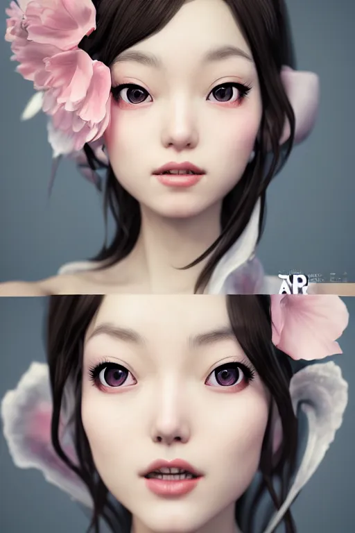 Image similar to a pin up and beautiful fashion and dreamlke loveable chic japan girl, charming smile, by artgerm lau & jeehyung lee & wlop, hyperdetailed, 8 k realistic, symmetrical, frostbite 3 engine, cryengine, dof, trending on artstation, beautiful lighting, digital art,