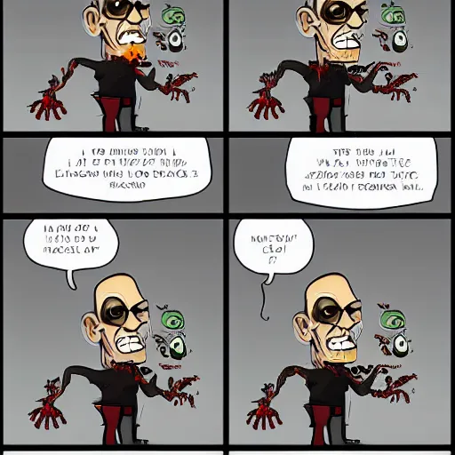 Prompt: zombie Steve Jobs