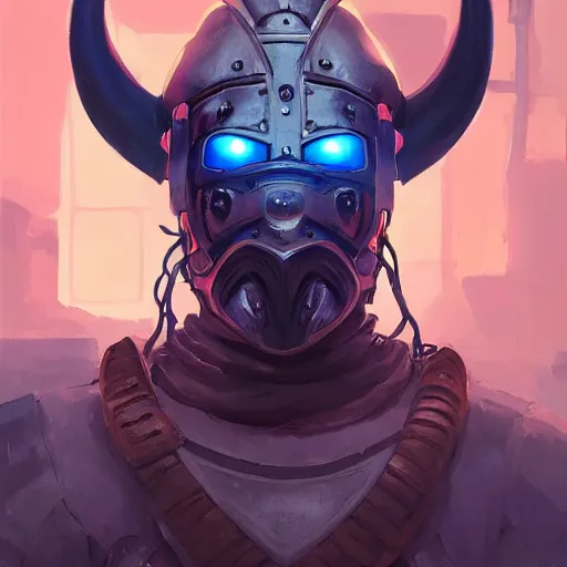 Image similar to cyberpunk viking helmet mask warrior goddess robot ninja fantasy, art gta 5 cover, official fanart behance hd artstation by jesper ejsing, by rhads, makoto shinkai and lois van baarle, ilya kuvshinov, ossdraws