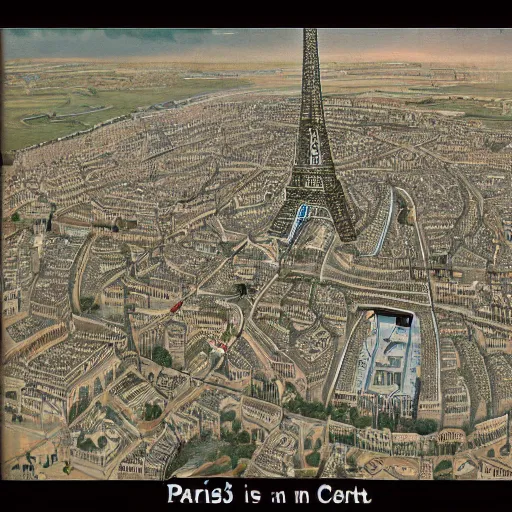 Prompt: paris in the 5 th century