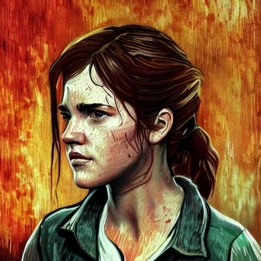 ArtStation - Ellie - The Last Of Us Part II - Fan art