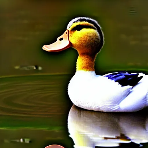 Image similar to a cute duck