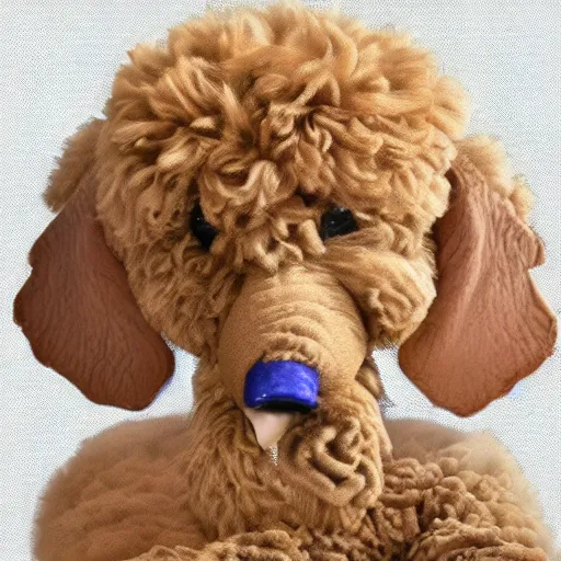 Image similar to poodlelephant