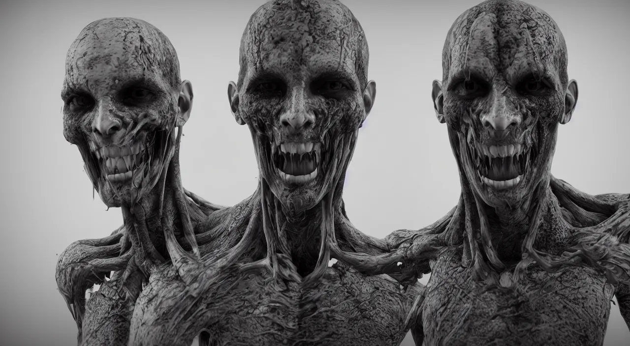 Image similar to body horror, unreal engine, octane render, depth of field, cycles render, hd