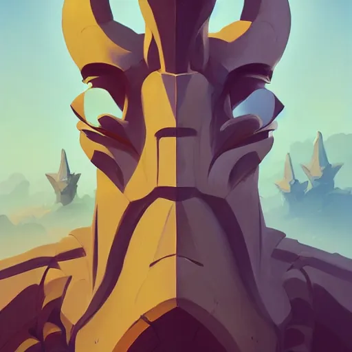 Image similar to face icon stylized minimalist gargoyles, loftis, cory behance hd by jesper ejsing, by rhads, makoto shinkai and lois van baarle, ilya kuvshinov, rossdraws global illumination