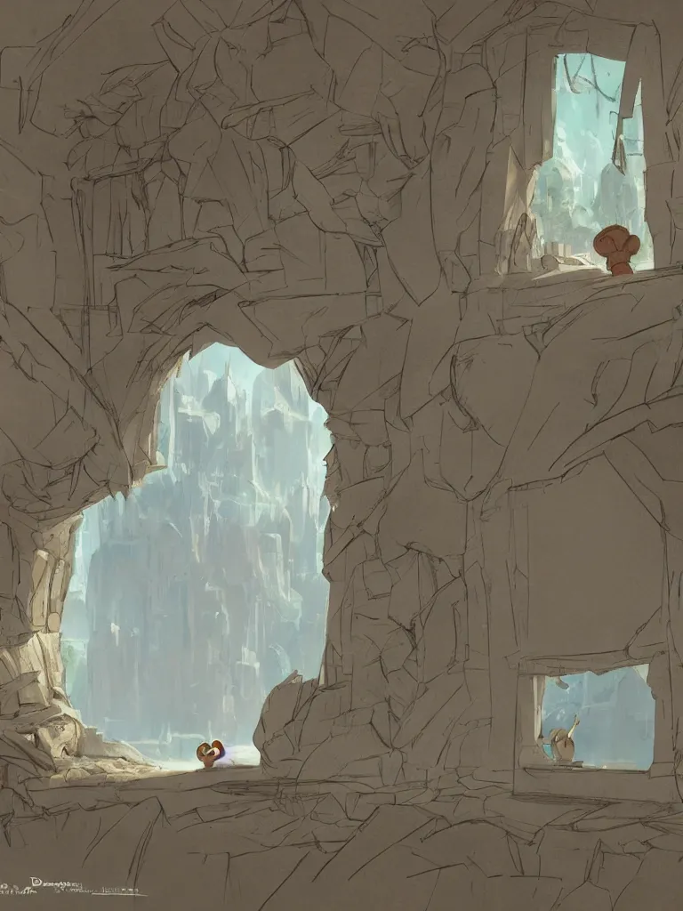 Image similar to window by disney concept artists, blunt borders, rule of thirds