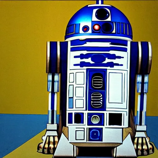 Image similar to r2d2 by Salvador Dali