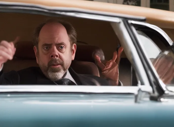 Image similar to paul giamatti as george w. bush, still from once upon a time in hollywood ( 2 0 1 9 )