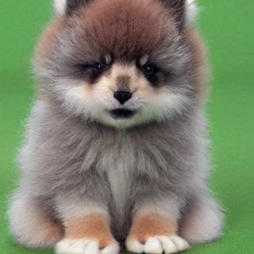 Prompt: The most fluffy cute animal in the world