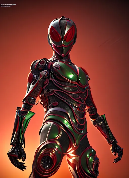 Image similar to kamen rider, human structure insects concept art, intricate detail, hyperrealistic art and illustration by irakli nadar and alexandre ferra, unreal 5 engine highlly render, global illumination