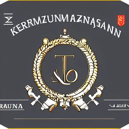 Prompt: Logo of Kernazun, armenian arms manufacturer