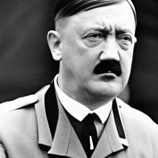 Prompt: Hitler in 1996