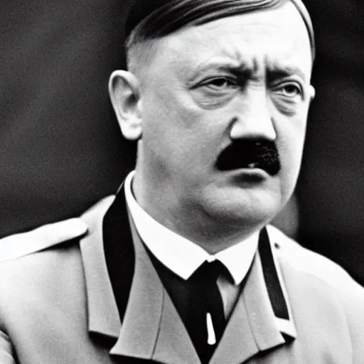 Image similar to Hitler in 1996