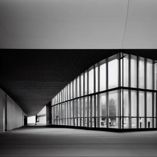 Image similar to photograph of a Microsoft Samsung flagship store, minimalist, brutalist, architecture magazine, dezeen, 50mm, pentax, film