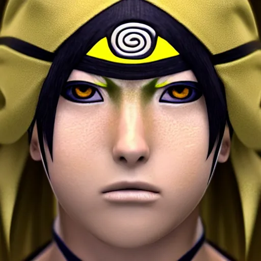 Prompt: 3d render face of the naruto sage, very coherent symmetrical artwork, cinematic, hyper realism, high detail, octane render, unreal engine, 8k, Vibrant colors, Smooth gradients, High contrast