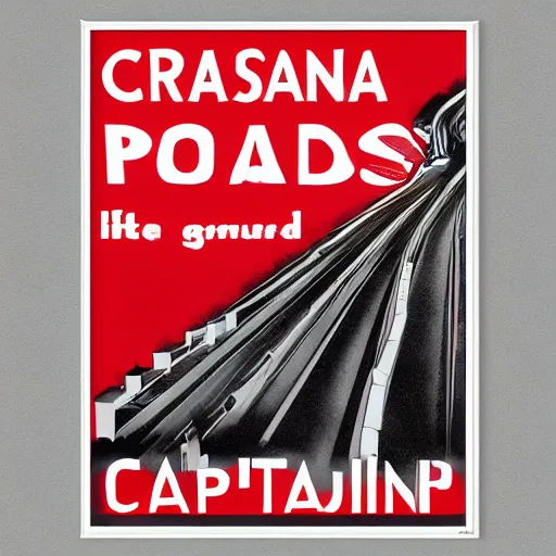 Image similar to capitalism poster