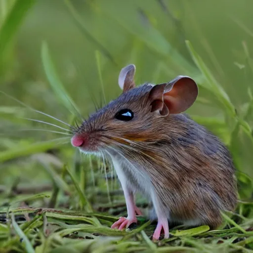 Prompt: field mouse, by lyra c.