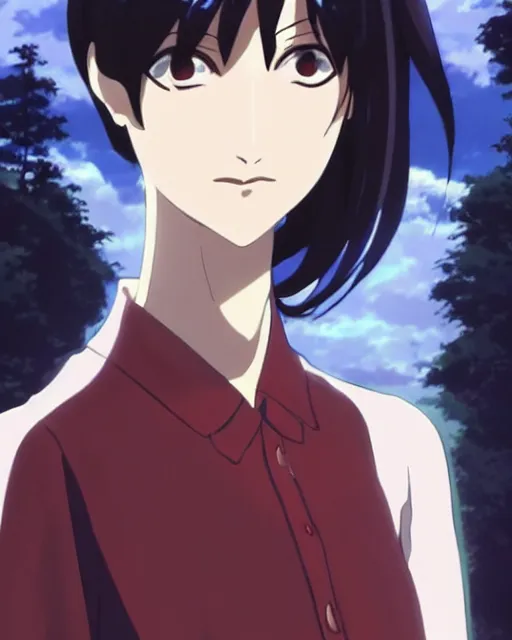 Prompt: style of makoto shinkai : : gorgeous willa holland : : evil witch, swirling black magic : : symmetrical face, symmetrical eyes : : full body pose : : gorgeous black hair : : magic lighting, low spacial lighting : :