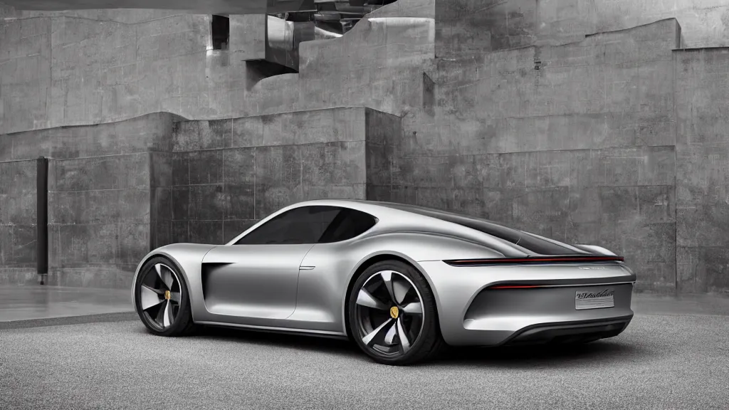 Image similar to photo of a porsche concept car