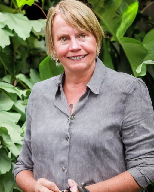 Prompt: a portrait photo of meghan lindgren, administrator in nicaragua, by cecil wolff