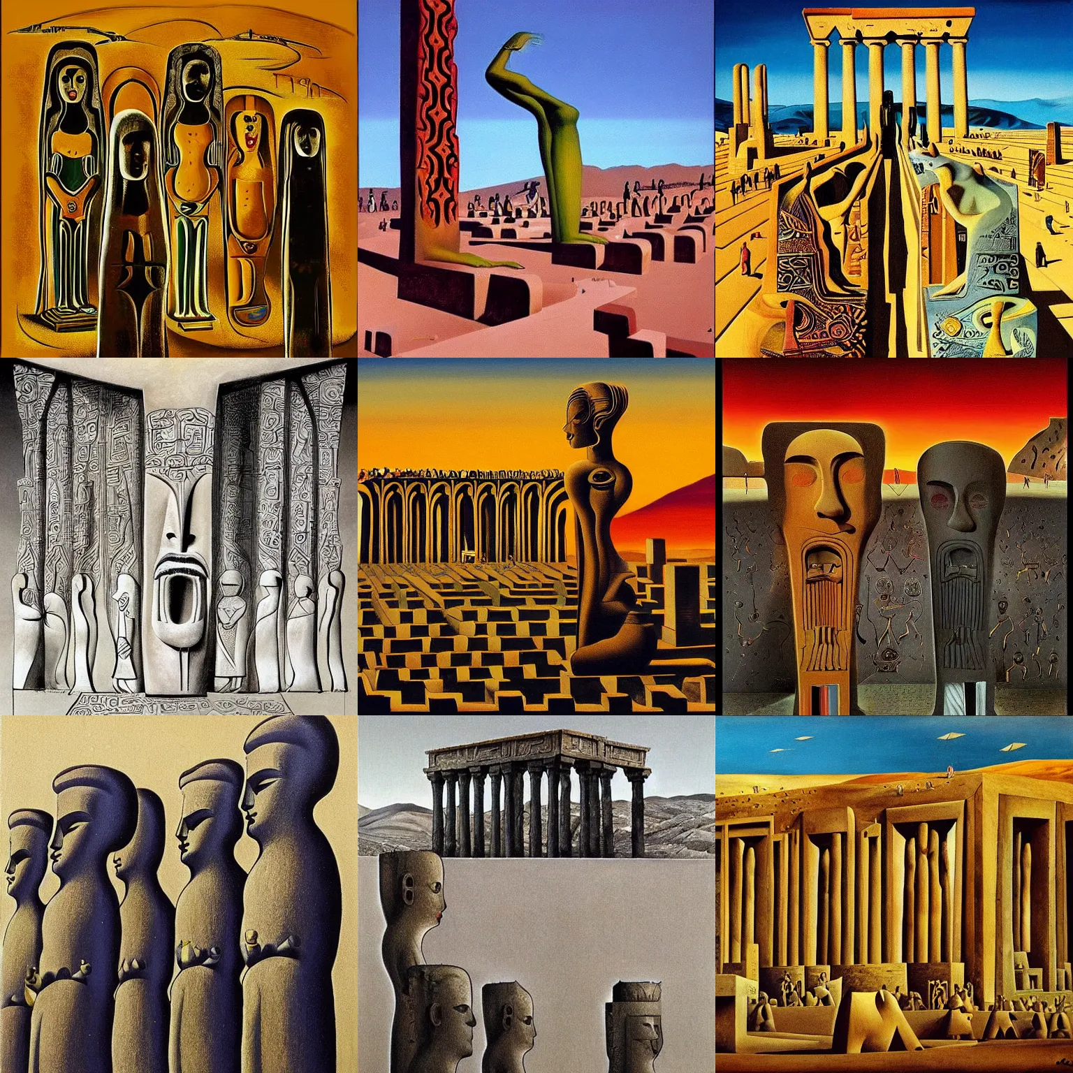 Prompt: persepolis by salvador dali, trending on artstation, favorites on deviantart, high quality art. artwork masterpieces, award winning