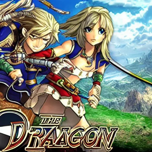 Prompt: the legend of dragoon