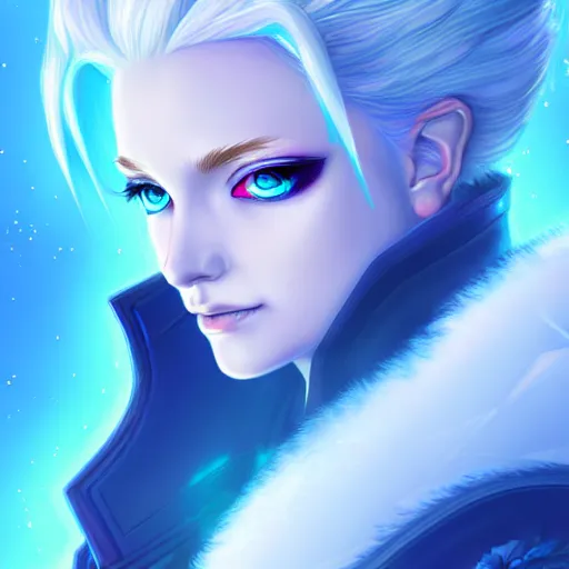 Image similar to Queen of Ice and storm, highly detailed, digital painting, artstation, concept art, smooth, sharp focus, illustration, outlined art, anime aesthetic