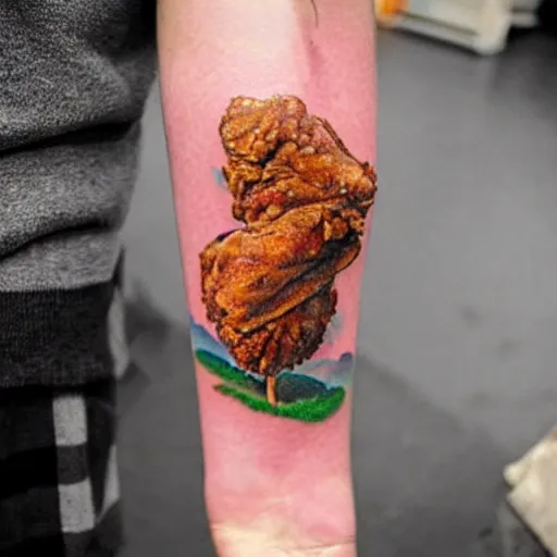 These awful food tattoos will put you right off your meal and leave you  feeling queasy  The Sun