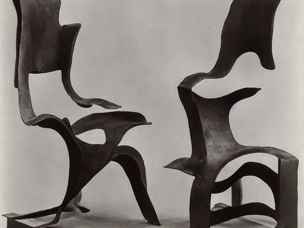 Image similar to flaming brutalist chair with wasp. karl blossfeldt, salvador dali