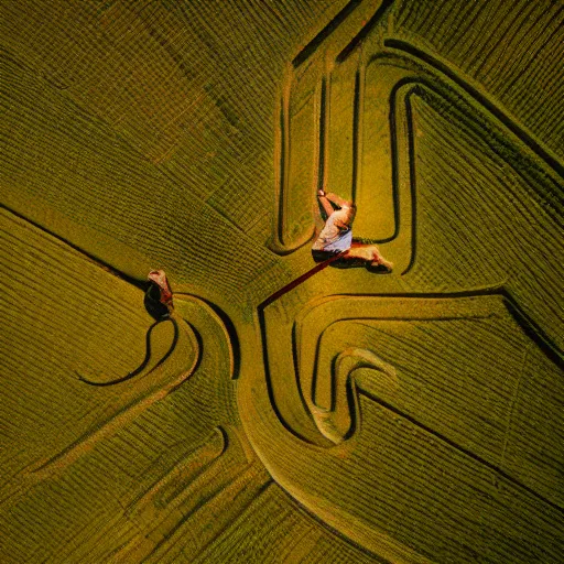 Image similar to hyperrealistic dslr film still of closeup aerial view of corn maze disguised as billy mays, stunning 8 k octane comprehensive 3 d render, inspired by istvan sandorfi & greg rutkowski & unreal engine, perfect symmetry, dim volumetric cinematic lighting, extremely hyper - detailed, incredibly real lifelike attributes & flesh texture, intricate, masterpiece, artstation, stunning