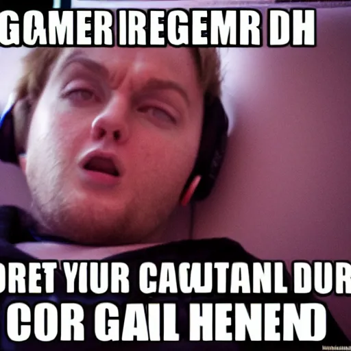 Image similar to gamer rage