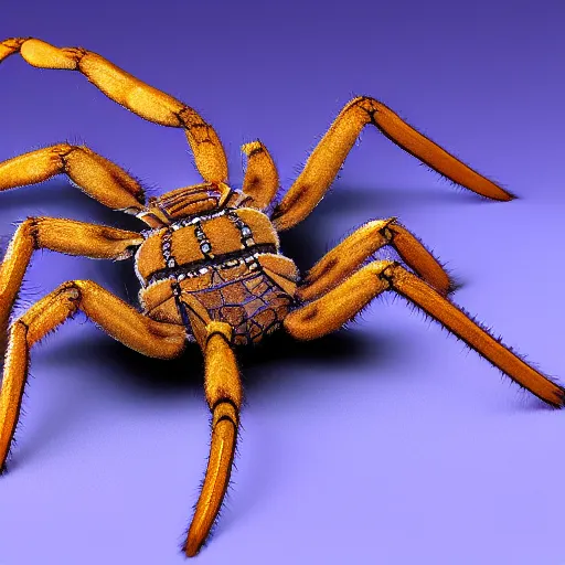 Image similar to a spider made of teeth, photo, realistic, render